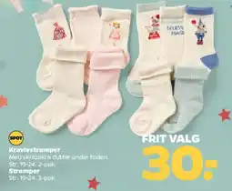 Netto Kravlestrømper / Strømper (frit valg) tilbud