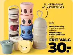 Netto Madopbevaring / Opbevaringsbøtter tilbud