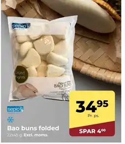 Dagrofa S-Engros Bao buns folded tilbud