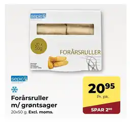 Dagrofa S-Engros Forårsruller m/grøntsager tilbud