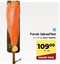 Dagrofa S-Engros Fersk laksefilet tilbud
