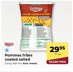 Dagrofa S-Engros Pommes frites coated salted tilbud