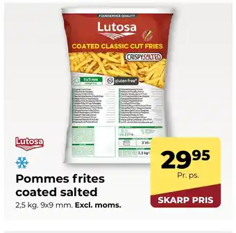 Dagrofa S-Engros Pommes frites coated salted tilbud