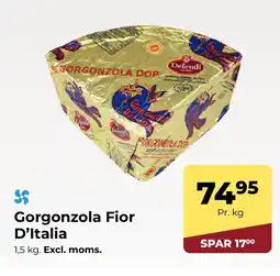 Dagrofa S-Engros Gorgonzola Fior D'Italia tilbud