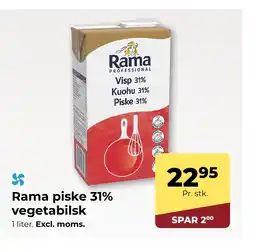 Dagrofa S-Engros Rama piske 31% vegetabilsk tilbud