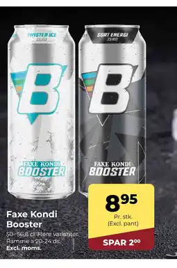 Dagrofa S-Engros Faxe Kondi Booster tilbud