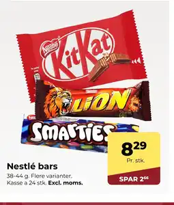 Dagrofa S-Engros Nestlé bars tilbud