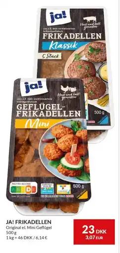 Nielsen's Discount Ja! Frikadellen tilbud