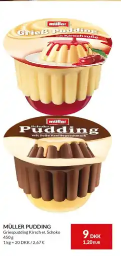 Nielsen's Discount Müller Pudding tilbud