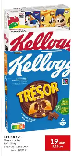 Nielsen's Discount KELLOGG'S tilbud