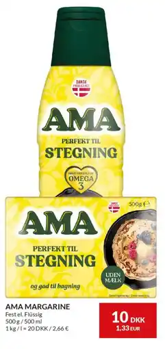 Nielsen's Discount AMA Margarine tilbud