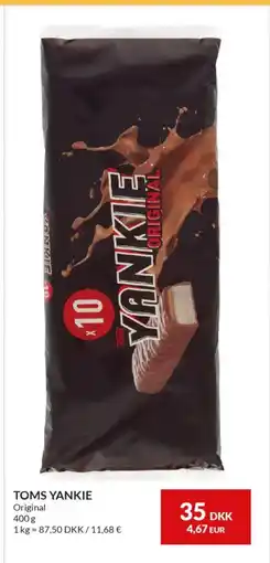 Nielsen's Discount Toms yankie tilbud