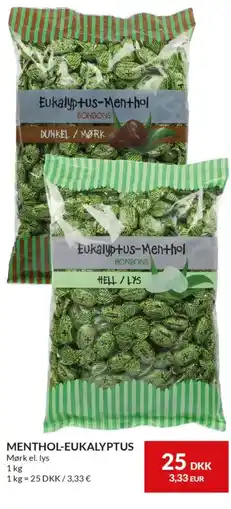 Nielsen's Discount Menthol-eukalyptus tilbud