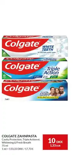 Nielsen's Discount Colgate zahnpasta tilbud