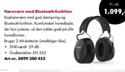 Würth Høreværn med Bluetooth-funktion tilbud