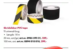 Würth Skridsikker PVC tape tilbud