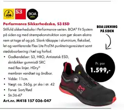 Würth Performance Sikkerhedssko, S3 ESD tilbud