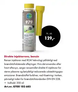 Würth Direkte injektorrens, benzin tilbud