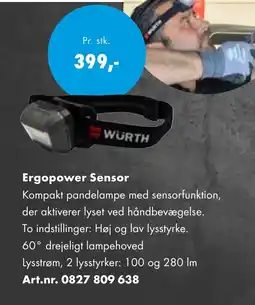 Würth Ergopower Sensor tilbud