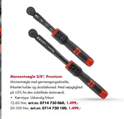 Würth Momentnøgle 3/8", Premium tilbud