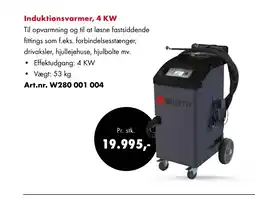 Würth Induktionsvarmer, 4 KW tilbud