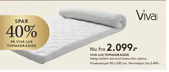 Viva Lux topmadrasser