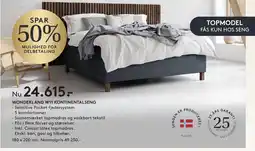 SengeSpecialisten Wonderland W11 kontinentalseng tilbud