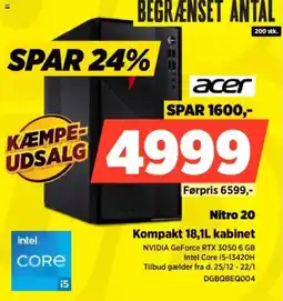 Power Acer Nitro 20 DGBQBEQ004 tilbud