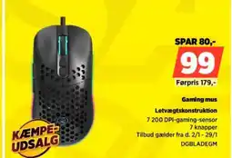 Power Gaming mus DGBLADEGM tilbud