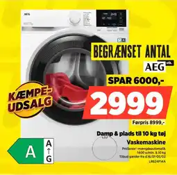 Power AEG Vaskemaskine LR624P14A tilbud