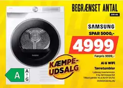 Power SAMSUNG Tørretumbler DV90DG6845LHU tilbud