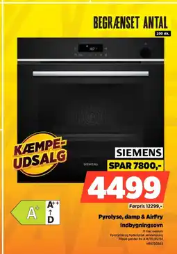 Power SIEMENS Indbygningsovn HR572GBS3 tilbud