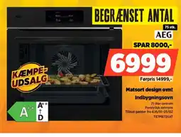Power AEG Indbygningsovn TE7PB73XAT tilbud