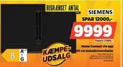 Power SIEMENS 80 cm induktionsemhætte ED851HQ26E tilbud