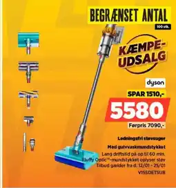 Power Dyson Ledningsfri støvsuger V15SDETSUB tilbud