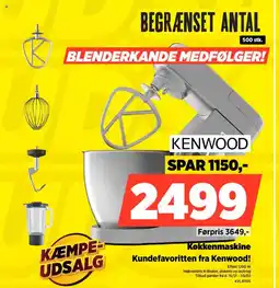 Power KENWOOD Køkkenmaskine KVL4110S tilbud
