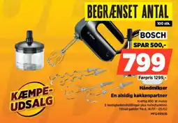 Power BOSCH Håndmikser MFQ4990B tilbud