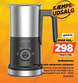 Power Point Mælkeskummer POMF5010 tilbud