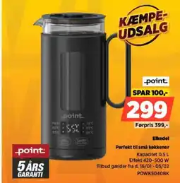 Power Point Elkedel POWK5040BK tilbud