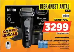 Power BRAUN Barbermaskine BRAUN9660CC tilbud
