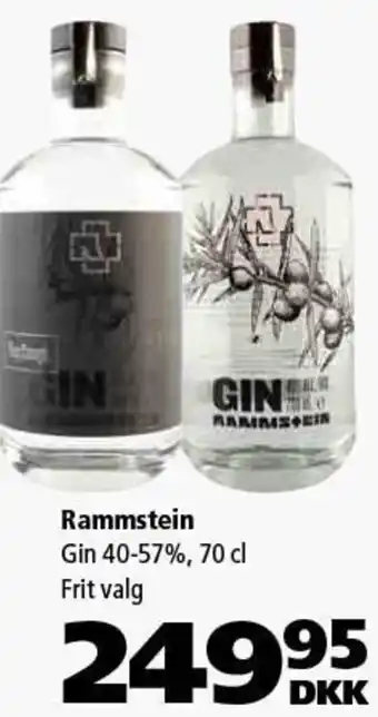 BorderShop Rammstein 70 CL tilbud