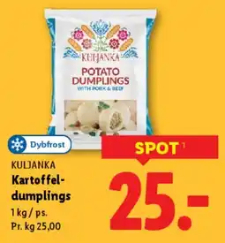 Lidl Potato dumplings tilbud