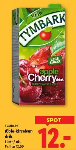 Lidl Æble-kirsebær-drik tilbud