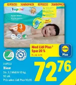 Lidl Lupilu Bleer (Str. 3 / Midi) tilbud