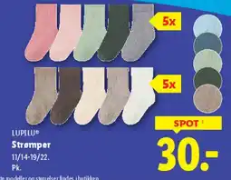 Lidl Strømper (5-pak) tilbud