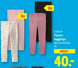 Lidl Termo-leggings tilbud