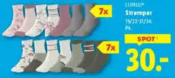 Lidl Strømper (7-pak) tilbud