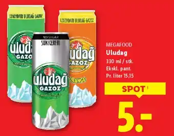Lidl Uludag Gazoz tilbud