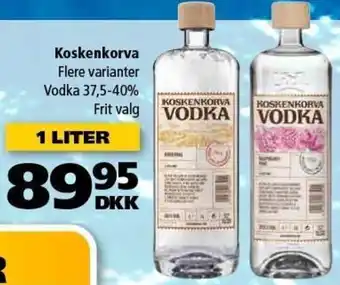 BorderShop Koskenkorva 1 Liter tilbud