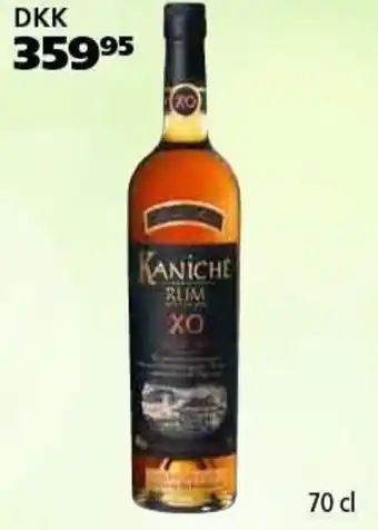 BorderShop Kaniché Rum XO Double Wood - Ultimate 70 CL tilbud
